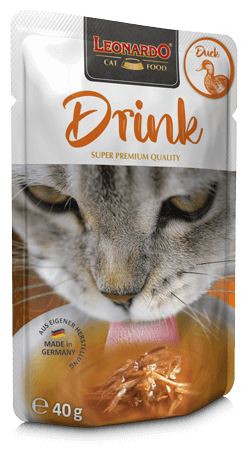 Leonardo Drank met eendenbouillon voor katten 40 gr