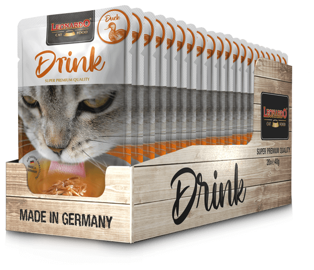 Leonardo Drank met eendenbouillon voor katten 40 gr