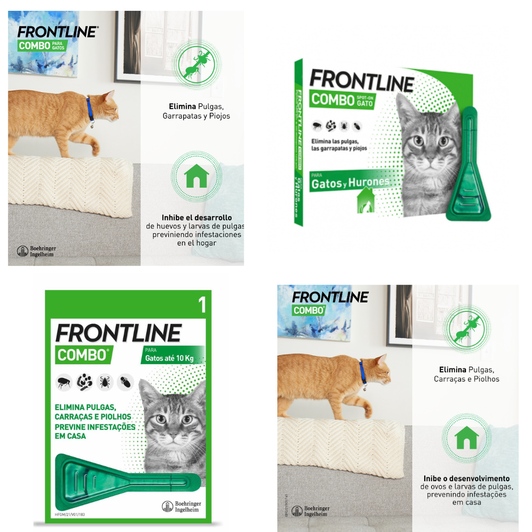 Fiprex Gatto Trattamento Frontline Combo Fiprex Per Gatti - Confezione Da 6 Pipette Spot-on Antiparassitario Contro Pulci E Zecche Frontline Combo Gatto - Foto 8