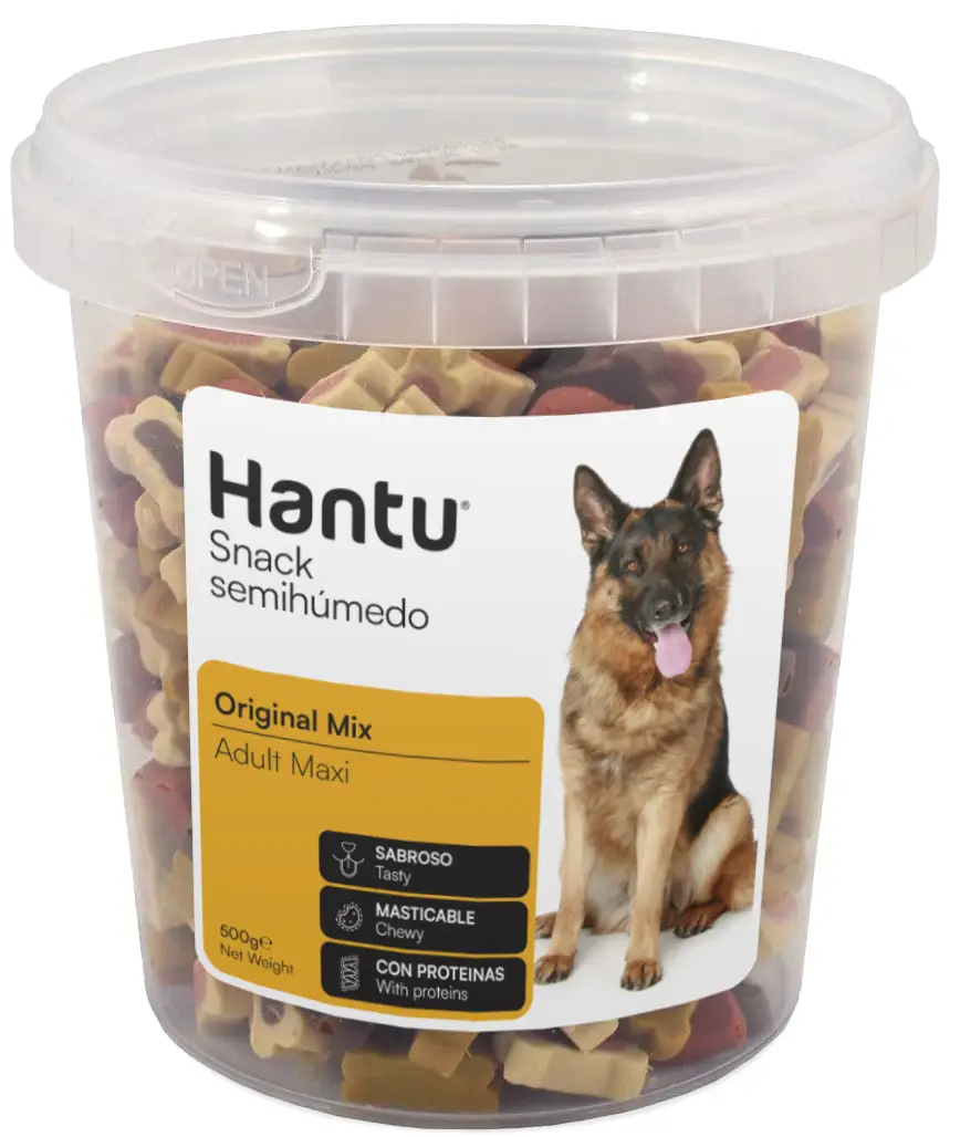 Miscota Hantu Original Mix Adult Maxi Snack semiumido per cani di taglia grande