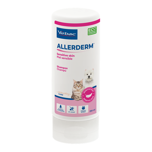 Miscota Virbac Shampoo per pelli normali Allerderm per cani e gatti