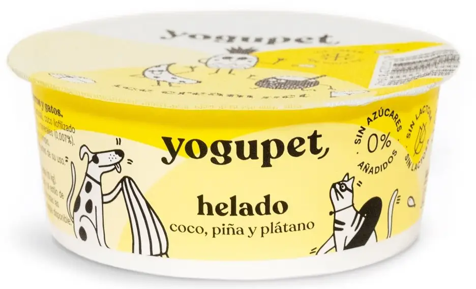 Miscota Yogupet Gelato al cocco ananas e banana per cani e gatti