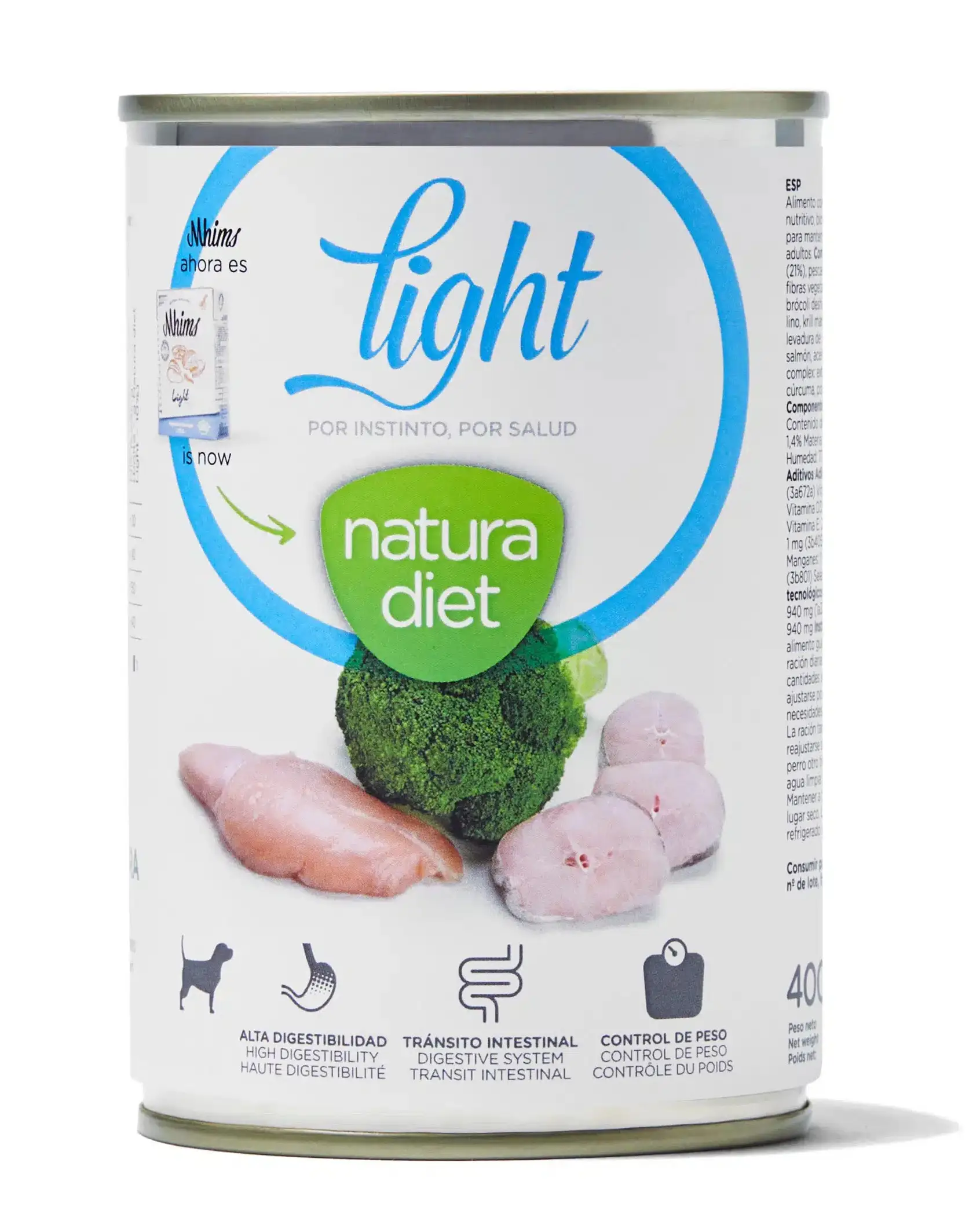 Miscota Natura Diet Alimento umido per cani al tacchino Natural Light