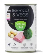Comida Húmeda Natural de Ibérico y Verduras para Perros 400 GR