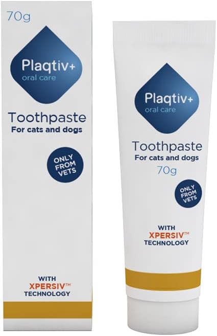 Miscota Ecuphar Plaqtiv+ Dentifricio per Cani e Gatti