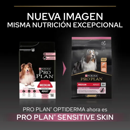 Purina Pro Plan Optiderma Medium Adult Sensitive Skin Riche en Saumon Purina Pro Plan Optiderma Medium Adult Sensitive Skin Riche en Saumon