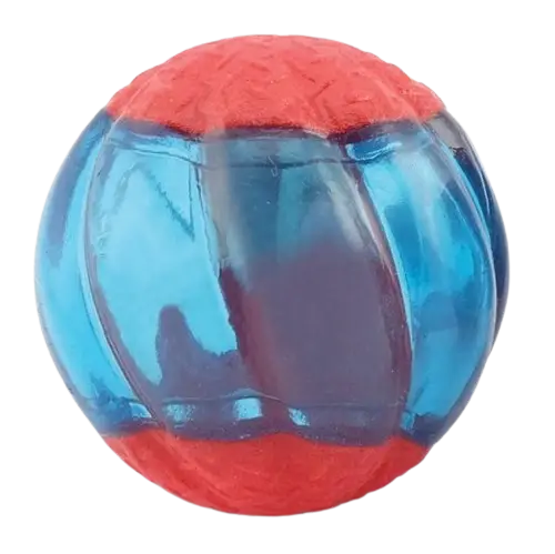 Miscota Zeus Duo di Palline Multitexture con Suono per Cani