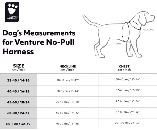 Hurtta Venture No-Pull Grey Anti-Pull Harness for Dogs Hurtta Venture No-Pull Grey Anti-Pull Harness for Dogs
