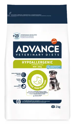 Advance Hypoallergenic Food with Hydrolyzed Soy Protein for Dogs Miscota Israel