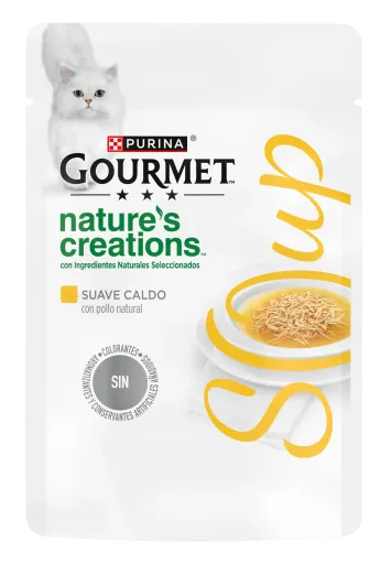 Gourmet Nature s Creation Chicken Soup Wet Food for Cats