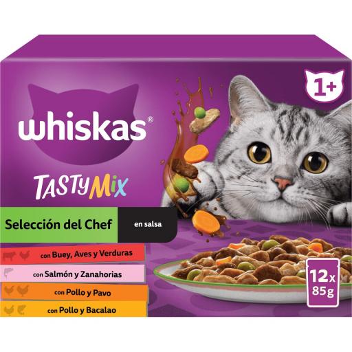 Whiskas Whiskas Cat Seleccion Tasty Mix Chef 48X85Gr