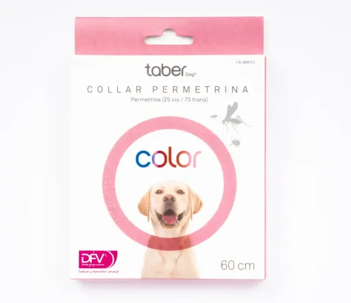 Taberdog Taberdog Permethrin Pink Anti-Parasitic Collar for Dogs Taberdog Taberdog Permethrin Pink Anti-Parasitic Collar for Dogs