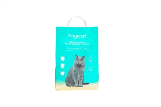 Freedog Arena para Gatos Natural Aglomerante de Soja Carbón Activo Freedog Arena para Gatos Natural Aglomerante de Soja Carbón Activo