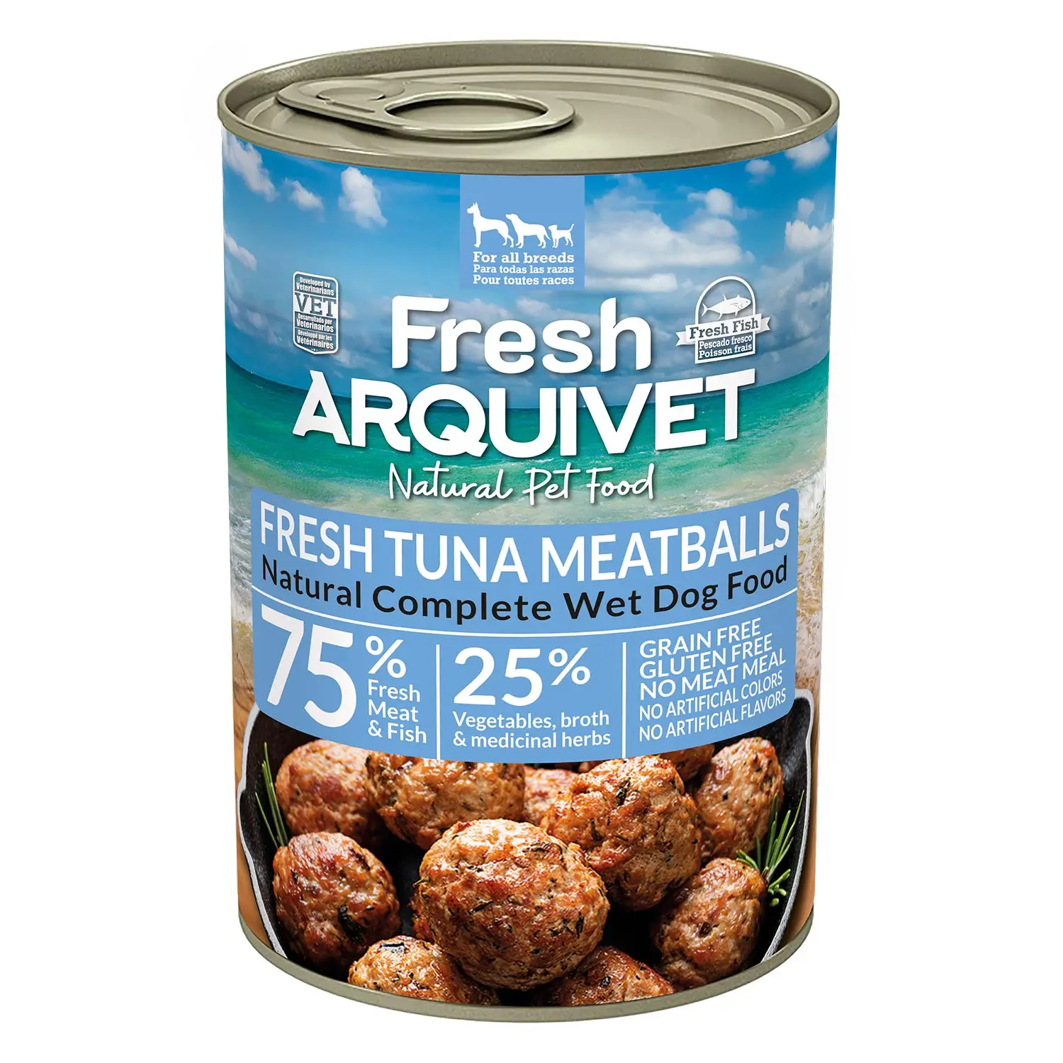 Arquivet Tonijnballetjes met pompoen en spinazie voor honden 400 GR