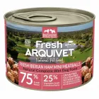 Salsiccia Di Maiale Iberico Con Verdure Per Cani - 500g, Senza Cereali E Glutine, 90% Carne