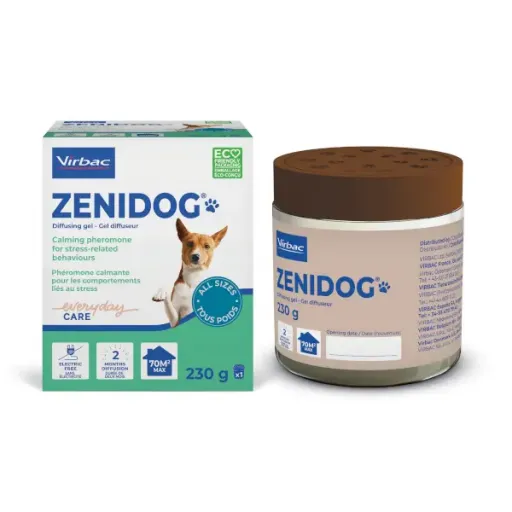 Virbac Zenidog Gel Diffuseur aux Ph&eacute;romones Apaisantes pour Chiens