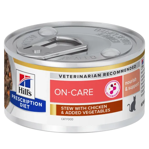 Hill's Feline ON-Care Wet Food Stew with Chicken and Vegetables for Cats