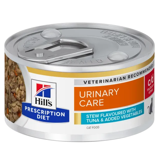 Hill's Feline c/d Multicare Stress Wet Food Stew with Tuna and Vegetables for Cats