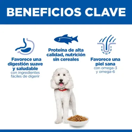 Hill's Comida H&uacute;meda Science Plan Canine Adult Hypoallergenic Salmon para Perros