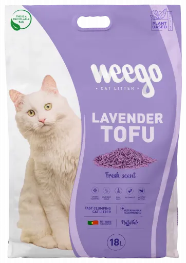 Weego Arena para gatos Lavanda Tofu