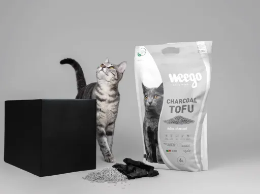 Weego Arena para gatos Carb&oacute;n Tofu