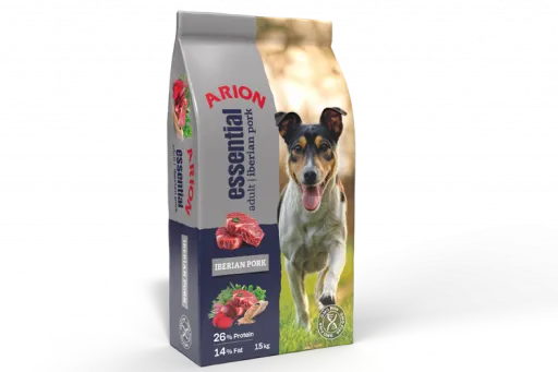 Arion Ra&ccedil;&atilde;o Essential Adult Porco Ib&eacute;rico para C&atilde;es
