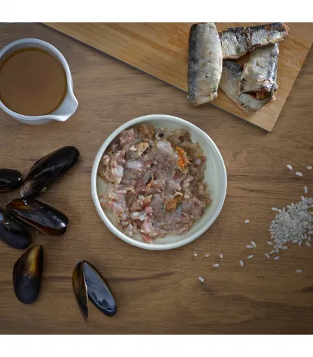 Fish4Cats Comida H&uacute;meda Lata Sardina Con Mejill&oacute;n para Gatos