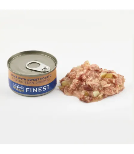 Fish4Dogs Cibo umido in lattina Tonno con Patata Dolce & Fagiolini per Cani