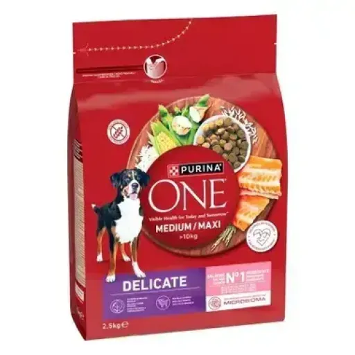 Purina One Pienso Med/Max Delicate de Salm&oacute;n para Perros