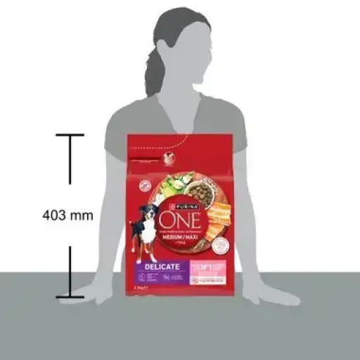 Purina One Pienso Med/Max Delicate de Salm&oacute;n para Perros