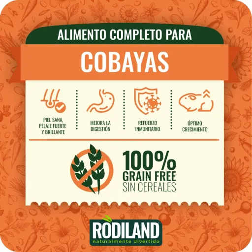 Rodiland Alimento Completo para Cobayas