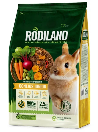 Rodiland Alimento Completo para Conejos Junior