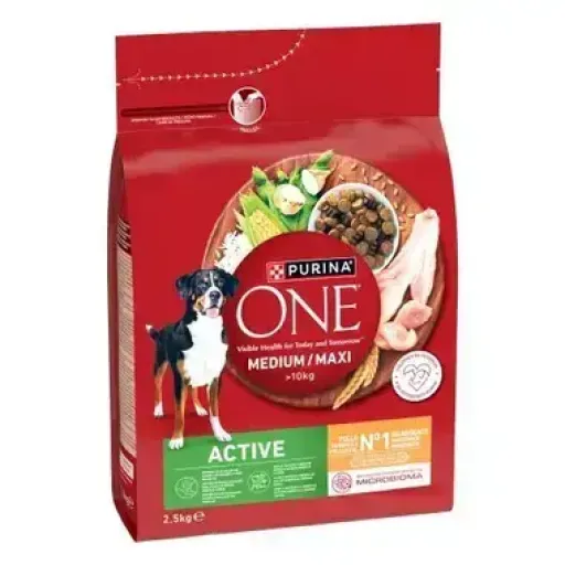 Purina One Pienso Med/Max Active de Pollo para Perros