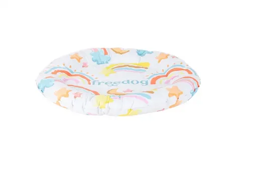 Freedog Rainbow Recycled Cooling Donut for Dogs