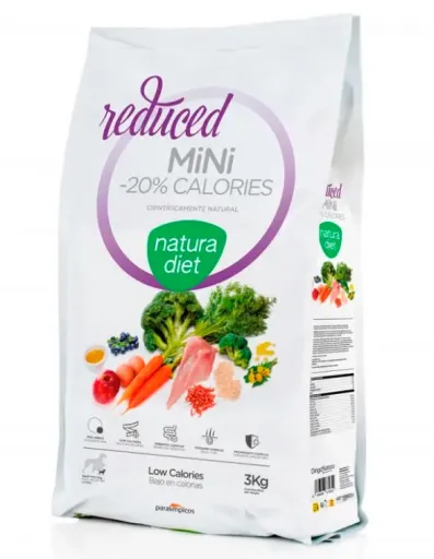Natura Diet Pienso Reducido Mini - 20% Calor&iacute;as para Perros