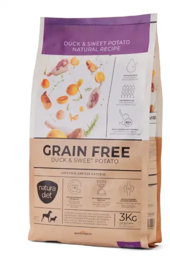 Natura Diet Pienso Dog Grain Free Duck para Perros