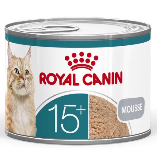 Royal Canin Comida H&uacute;meda Ageing +15 en lata para Gato S&eacute;nior