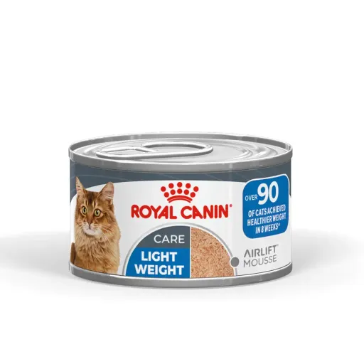 Royal Canin Comida H&uacute;meda Light Weight Care Mousse en lata para Gatos Adultos