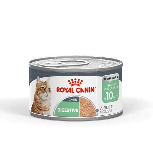 Royal Canin Comida H&uacute;meda Digestive Care Mousse en lata para Gatos Adultos