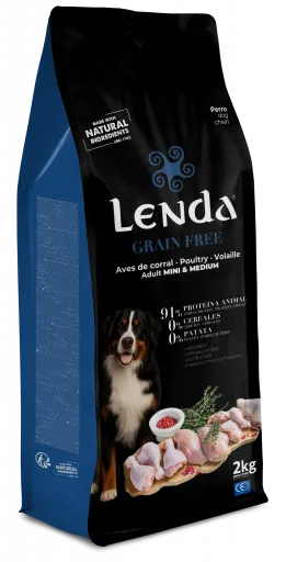 Lenda Pienso Grain Free Todo Aves para Perros