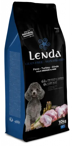Lenda Pienso de Pavo Monoproteico Grain Free para Perro