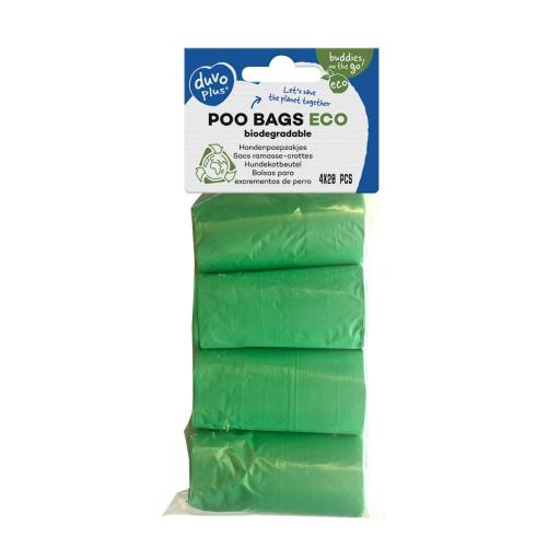 Duvo Plus Hygienische Bio Green Bags 4 X 20U.