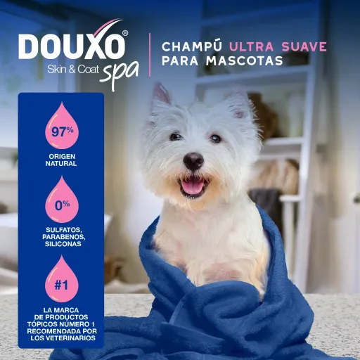 Douxo Shampooing Spa Apaisant pour Chiens