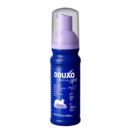 Douxo Mousse Spa Nettoyante Sans Stress pour Chats