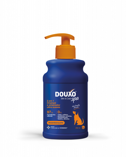 Douxo Shampooing et Apr&egrave;s-shampooing Spa 2 en 1 pour Chiens