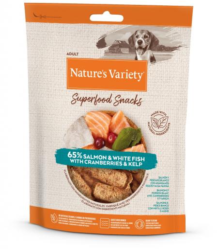 Nature's Variety Snacks Superfoods Salmon