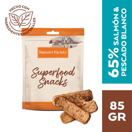Nature's Variety Snacks Superfoods Salmon