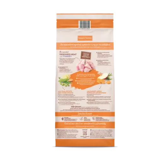 Nature's Variety No Grain Medium Adult Turkey Dog Food