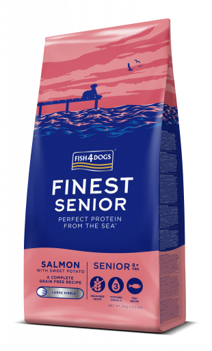 Fish4Dogs Finest Senior Salmon with Sweet Potato Dog Food