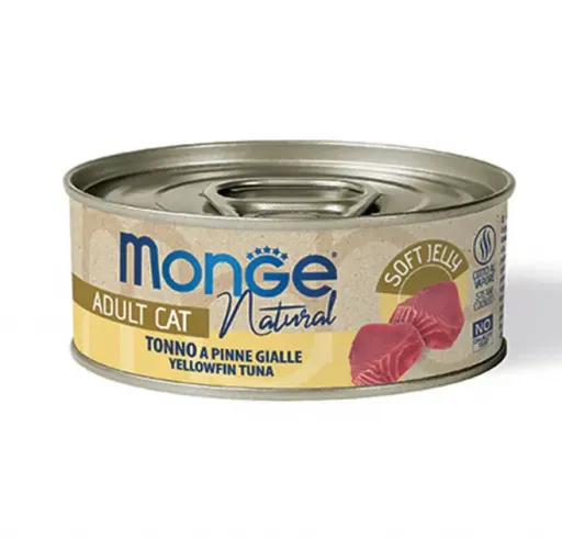 Monge Natural Atlantic Tuna Broth Wet Food for Cats